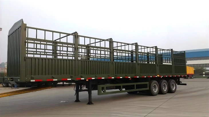 40FT Three Axles Cargo Trailer Spec factory