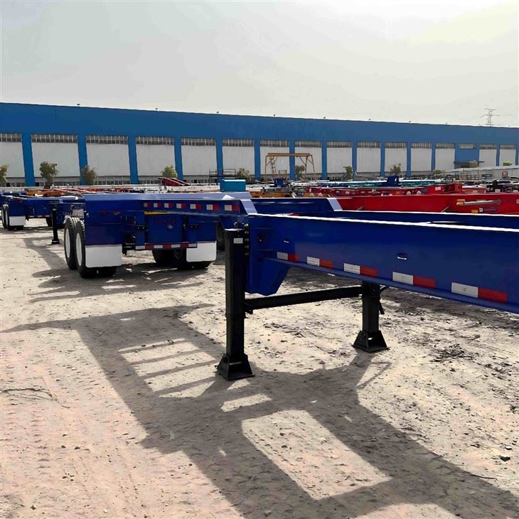 40FT Two Axles Gooseneck Skeleton Trailer suppliers