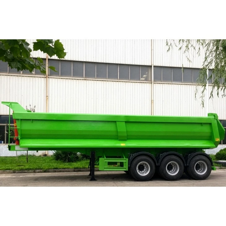 CBM U-type Tipper Trailer With Four Axles factory